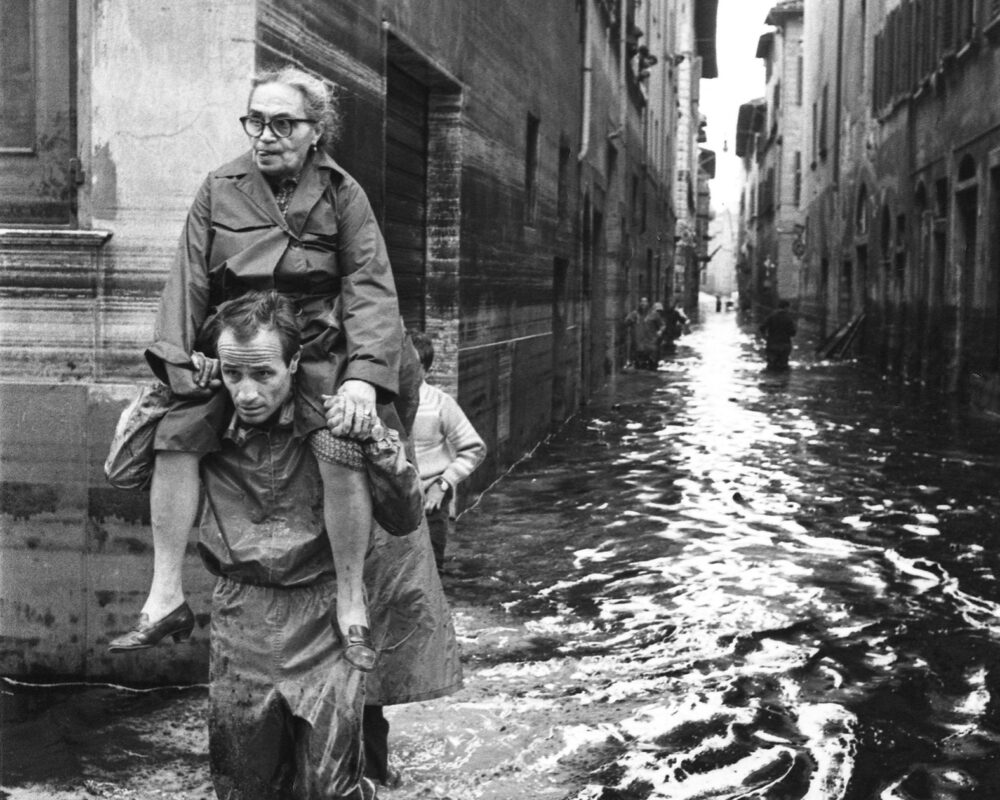 Giorgio Lotti, Alluvione di Firenze